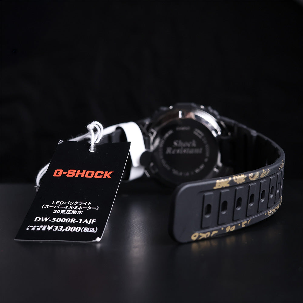 Reloj Casio G-Shock DW-5000R-1AJF 40 Aniversario AUTOGRAFIADO a beneficio