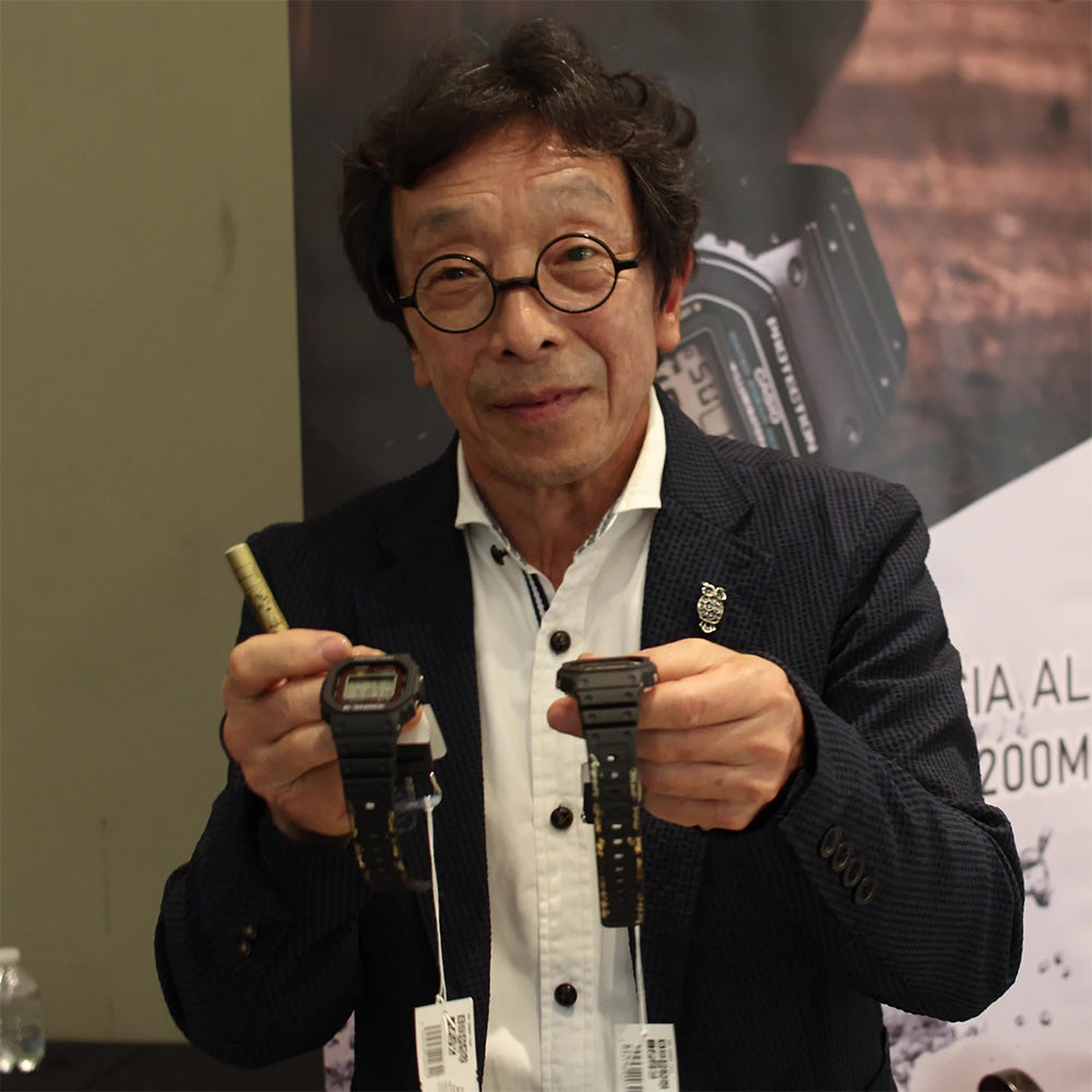 Reloj Casio G-Shock DW-5000R-1AJF 40 Aniversario AUTOGRAFIADO a beneficio