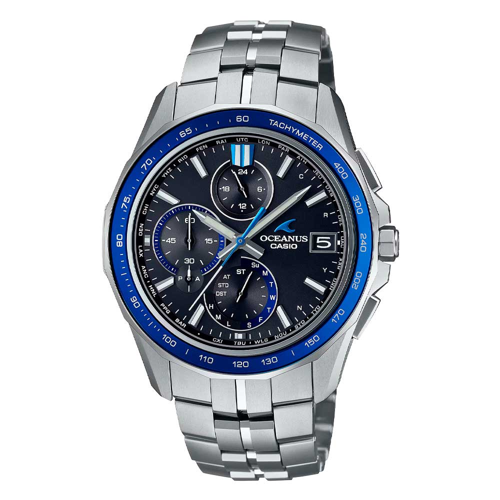 Reloj Casio Oceanus OCW-S7000-1AJF Manta Ray Made in Japan JDM Titanium